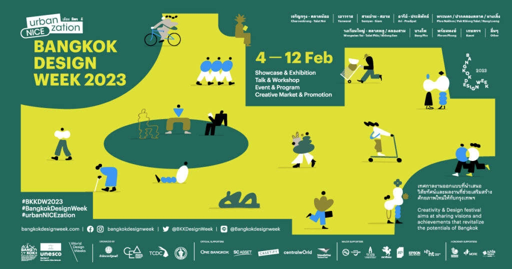 Bangkok Design Week 2023 presents inspiring ‘urban‘NICE’zation’ ideas