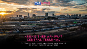 Thailand’s long-distance trains to operate from new Bangkok rail hub from 19 January 2023