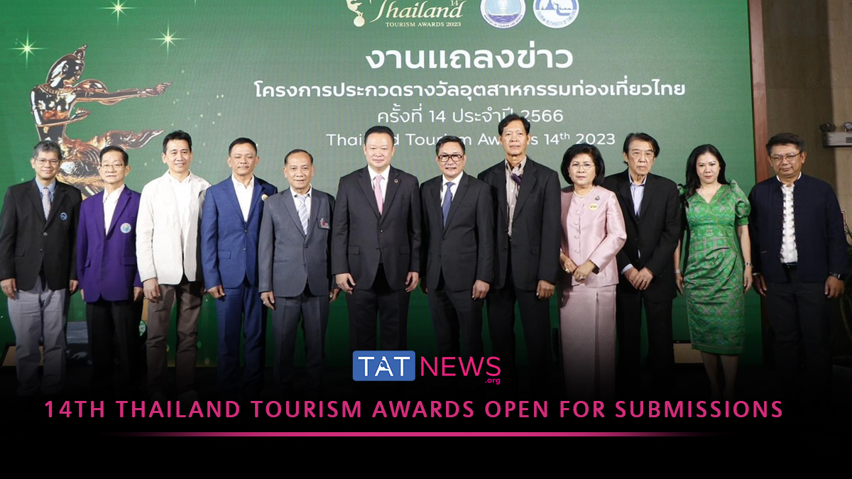 14th Thailand Tourism Awards open for submissions