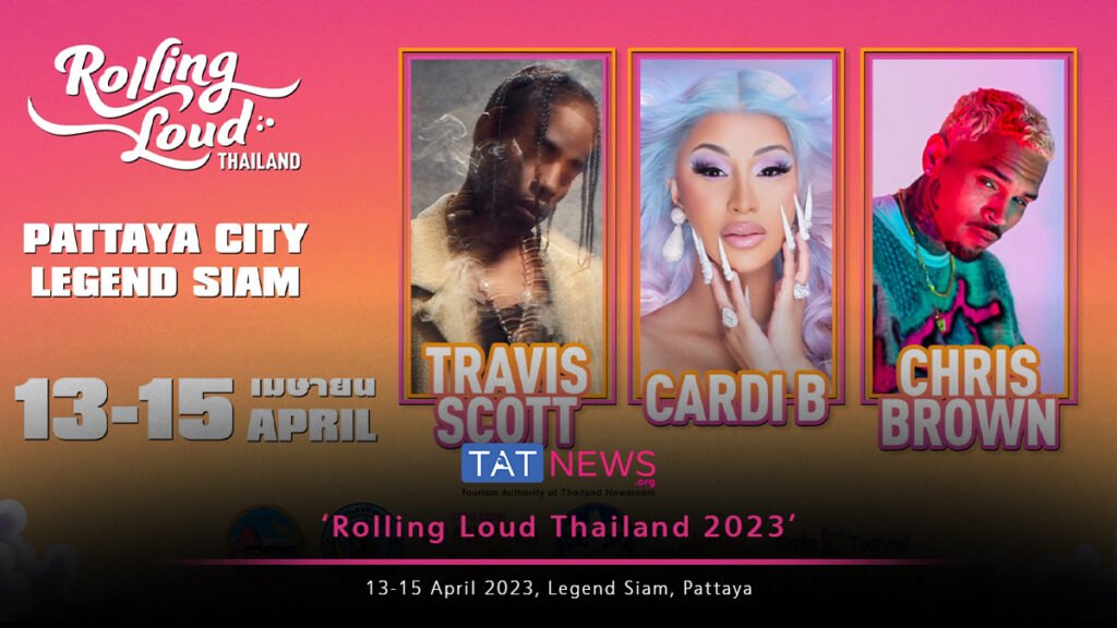 Pattaya to host ‘Rolling Loud’ hip-hop music festival for Songkran