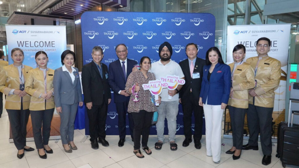 Thailand marks visa exemption for Indian tourists with special airport welcome