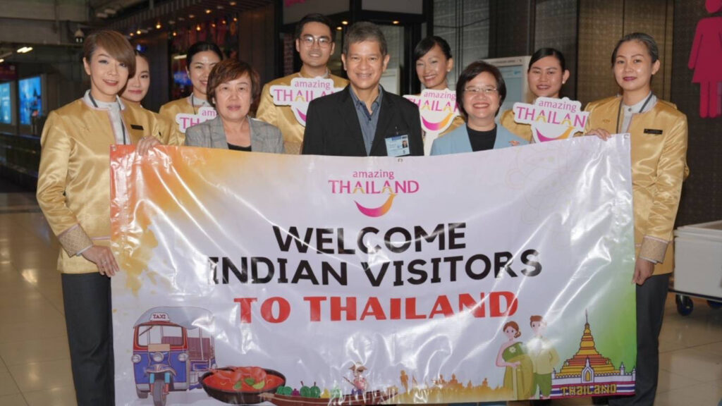 Thailand marks visa exemption for Indian tourists with special airport welcome