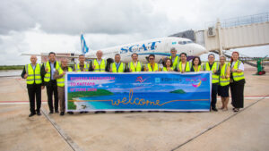 TAT welcomes new flights by SCAT Airlines and AirAsia at U-Tapao–Rayong–Pattaya Airport
