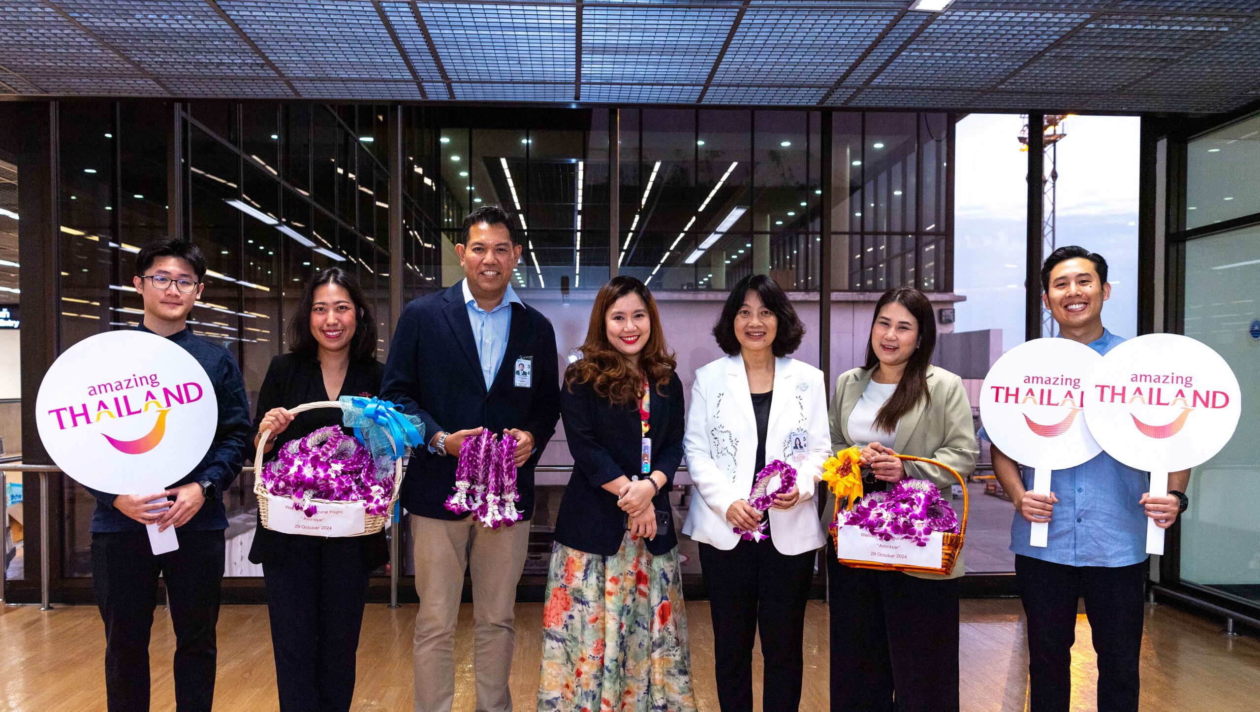 TAT welcomes Thai Lion Air’s inaugural flight from Amritsar to Bangkok Don Mueang