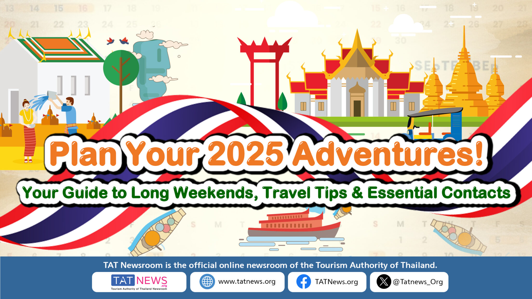TAT Newsroom Plan Your 2025 Adventures with Thailand’s Public Holidays