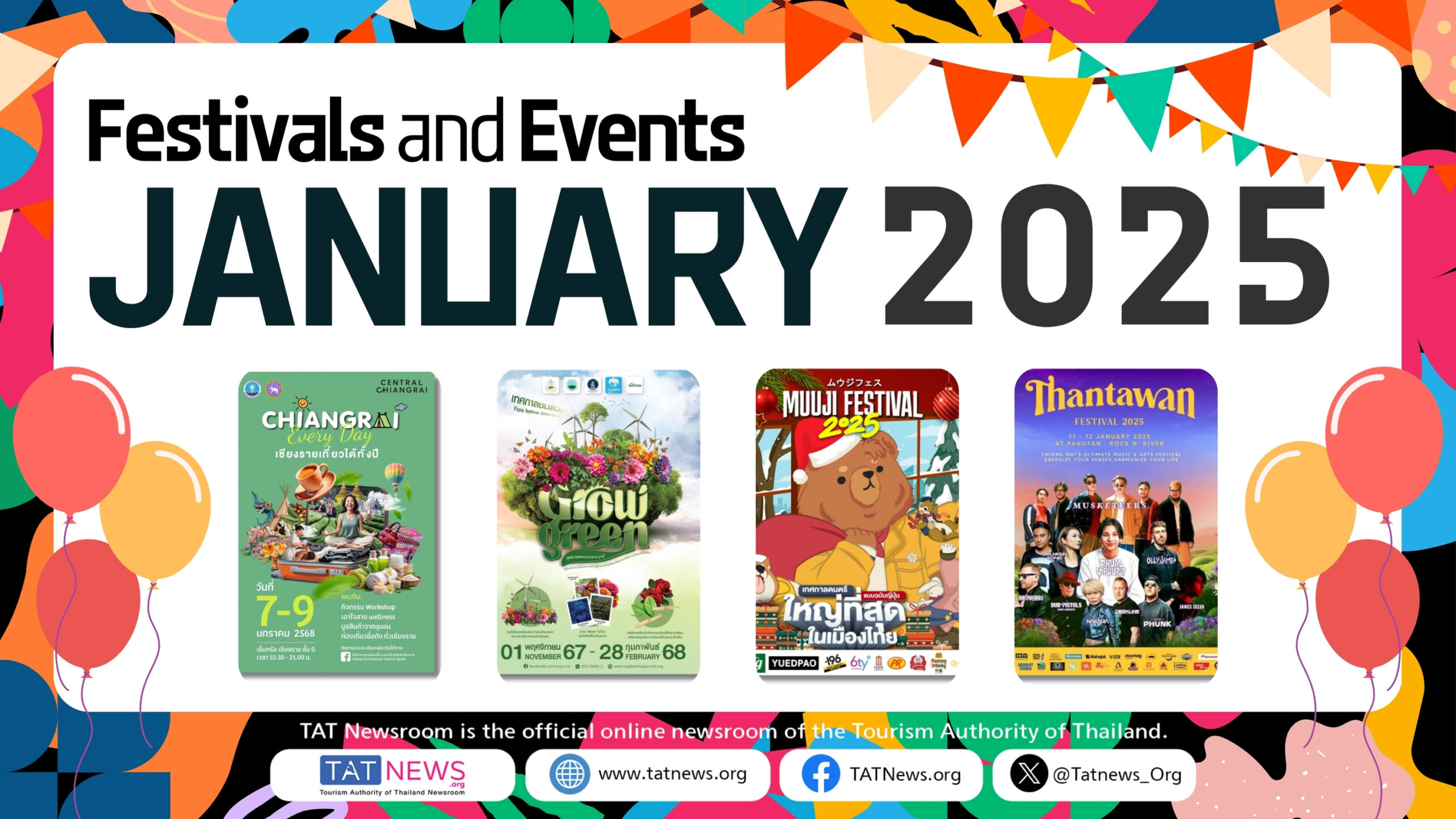 Thailand in January 2025 A Month of Festivals and Cultural Wonders