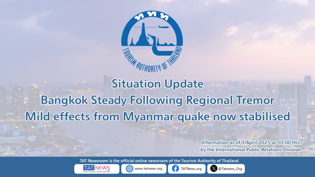 Bangkok Steady Following Regional Tremor
