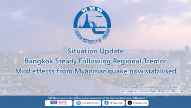 Bangkok Steady Following Regional Tremor