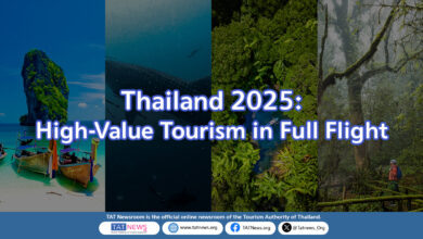 Thailand long-haul tourism growth 2025