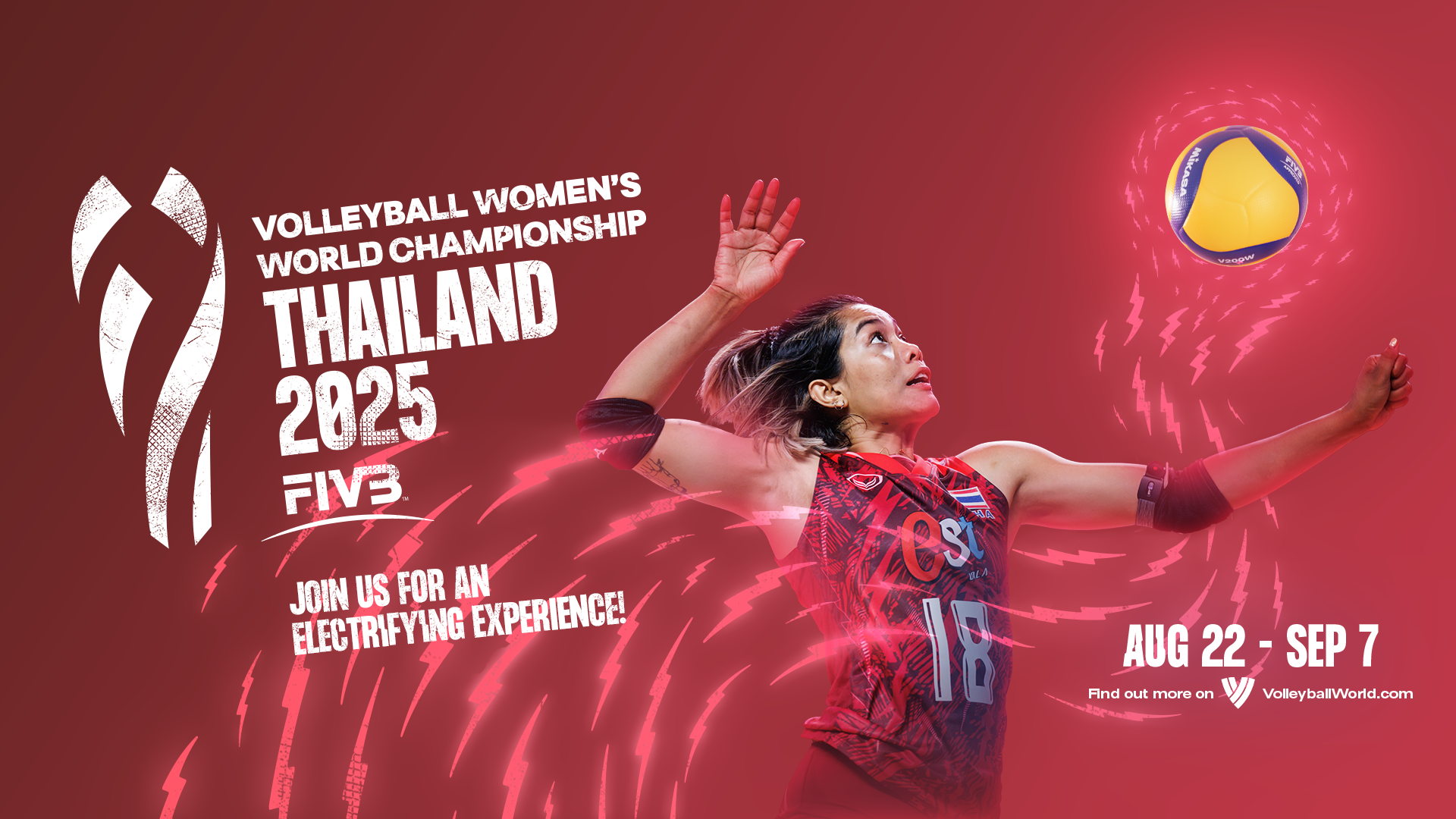 Thailand Prepares to Host FIVB Volleyball Women’s World Championship 2025