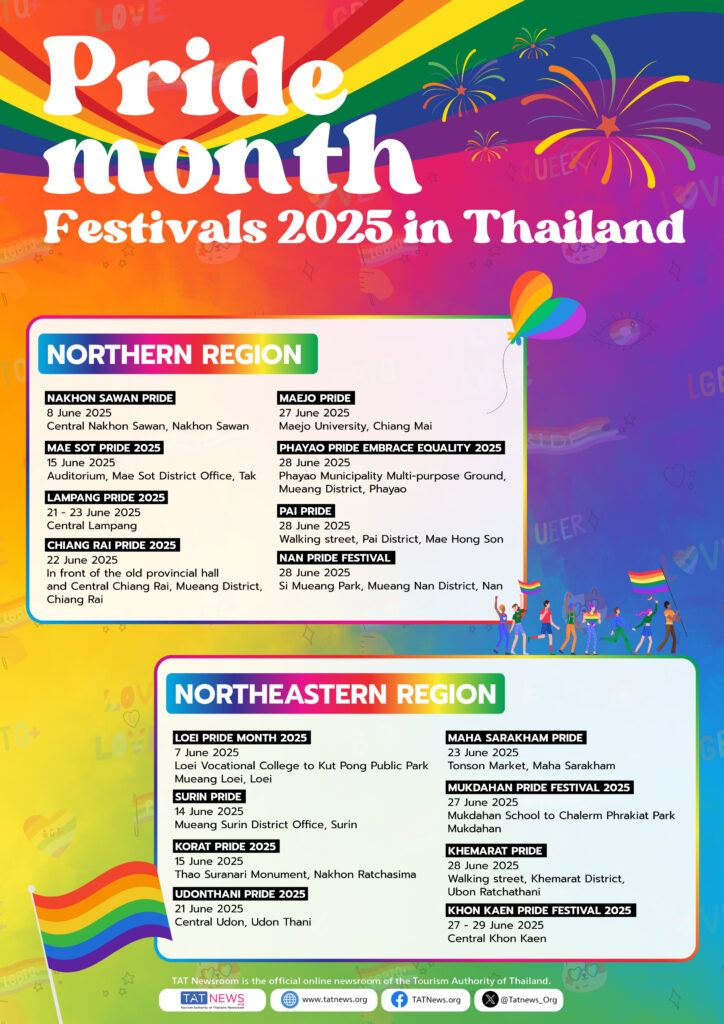 Pride Month Festivals 2025 in Thailand
