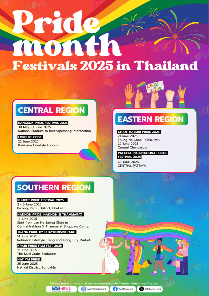 Pride Month Festivals 2025 in Thailand