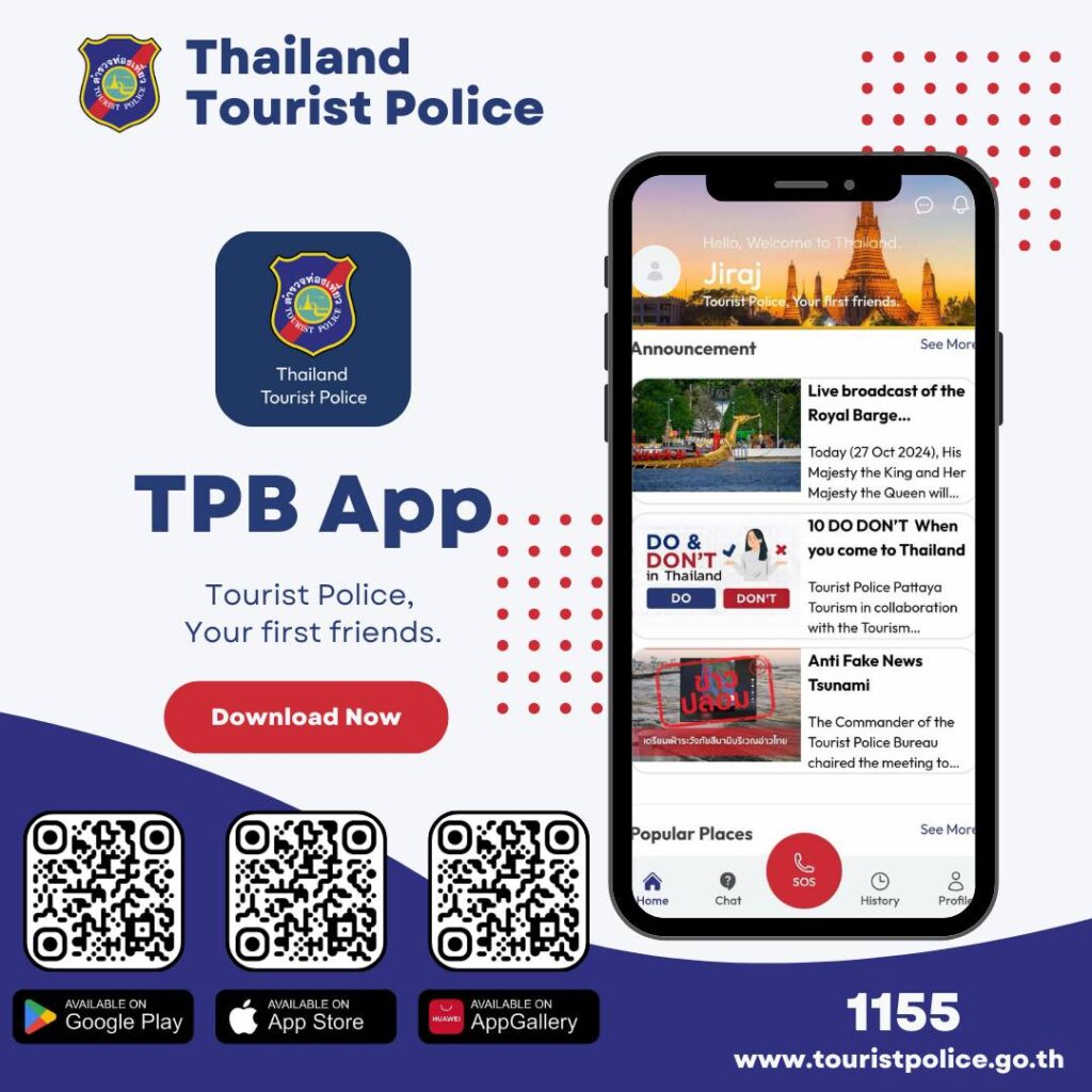 Thailand-Tourist-Police-Application