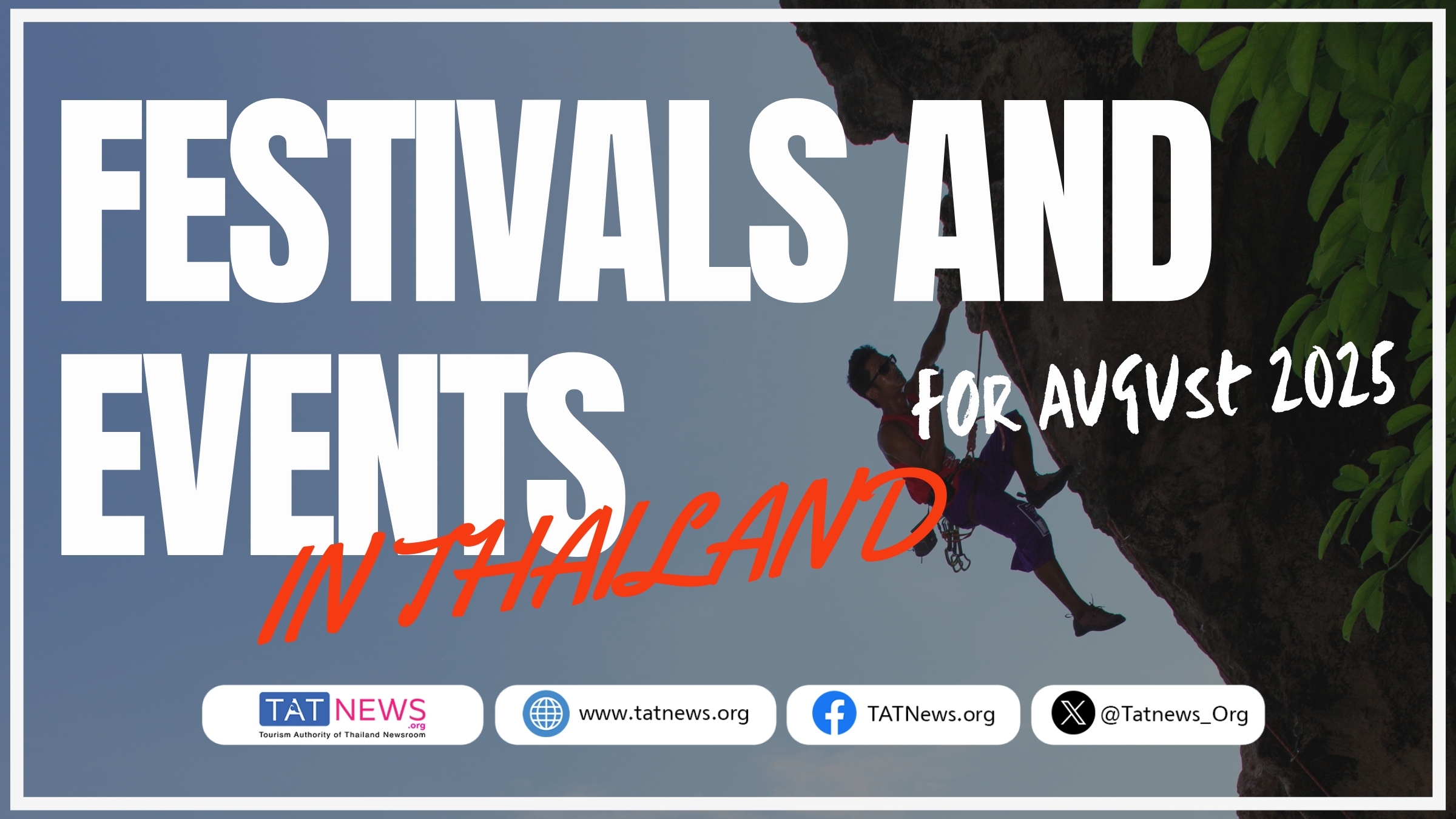 August 2025 Thailand Events