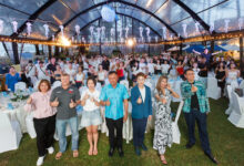 TAT executives, partners, and Chinese divers at the welcome reception in Phuket.