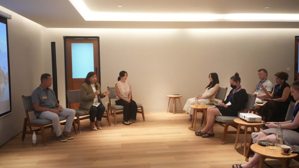 Tourism leaders share insights on sustainability during Global Meaningful Travel Summit 2025 in Krabi, Thailand.