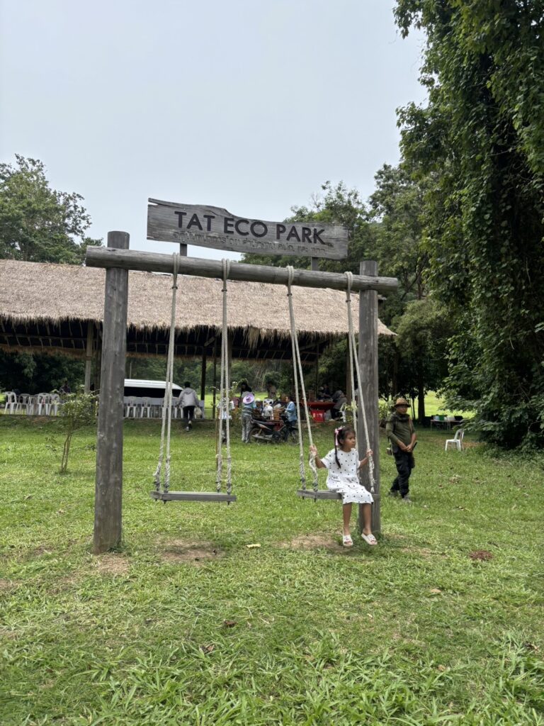 Love on Earth festival poster at TAT Eco Park Khao Yai, 6–7 September 2025, promoting eco-friendly event with free entry.