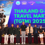 Officials at Thailand Golf Travel Mart 2025 opening ceremony in Khao Yai