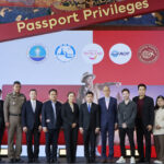 Executives and tourism partners at the launch of Amazing Thailand Passport Privileges 2025 in Bangkok, promoting exclusive rewards for international visitors.