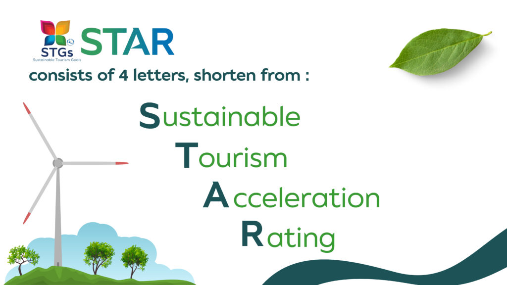 STAR Sustainable Tourism Acceleration Rating by TAT for responsible travel