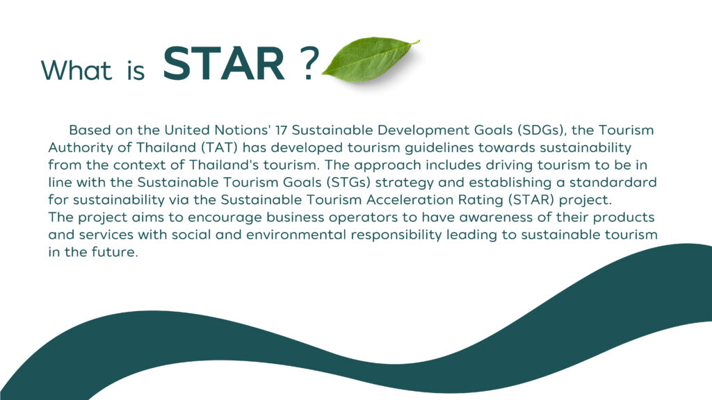 TAT STAR project aligns with UN SDGs to set sustainability standards in tourism