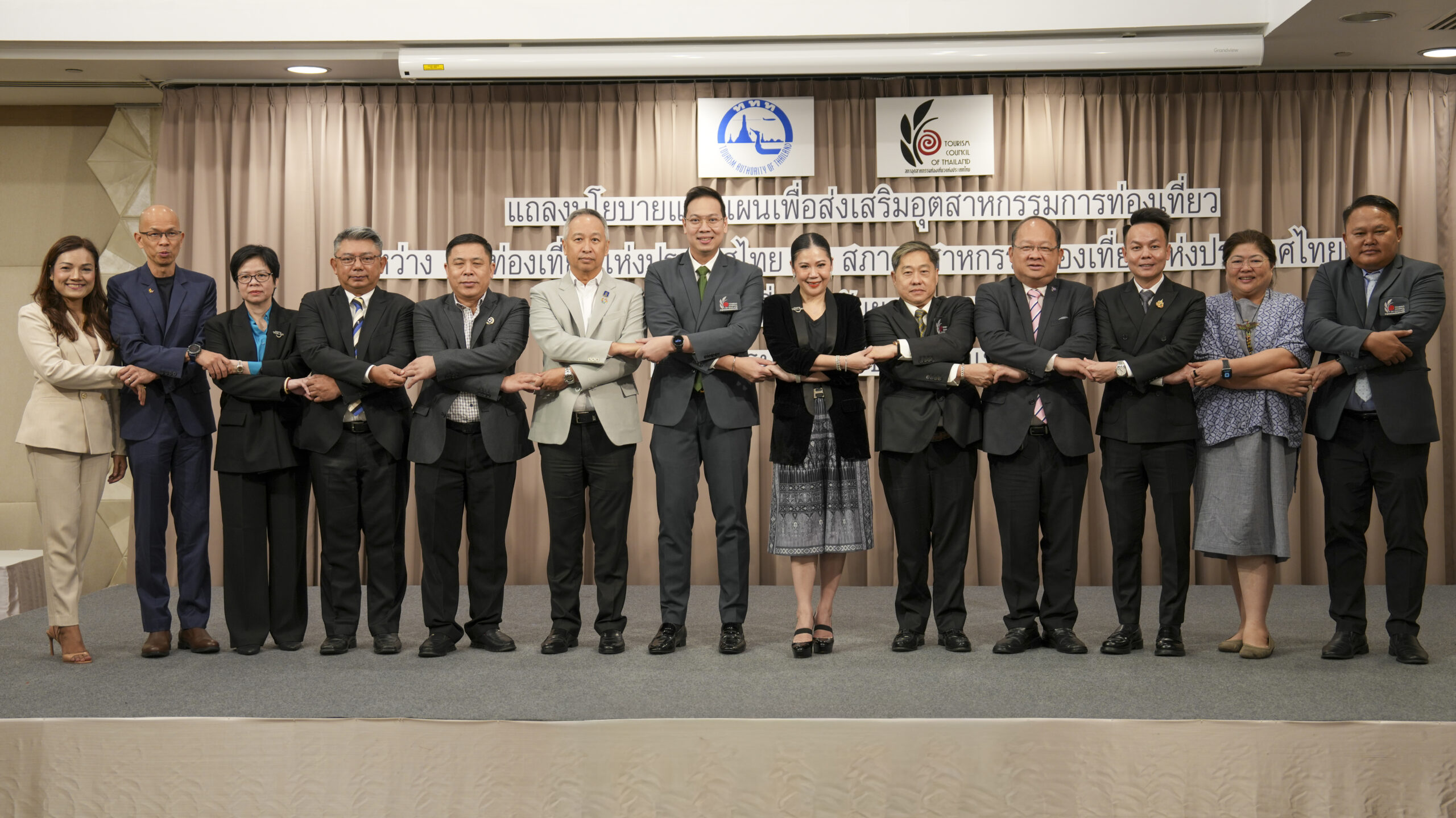 TAT and TCT leaders join hands to announce tourism partnership