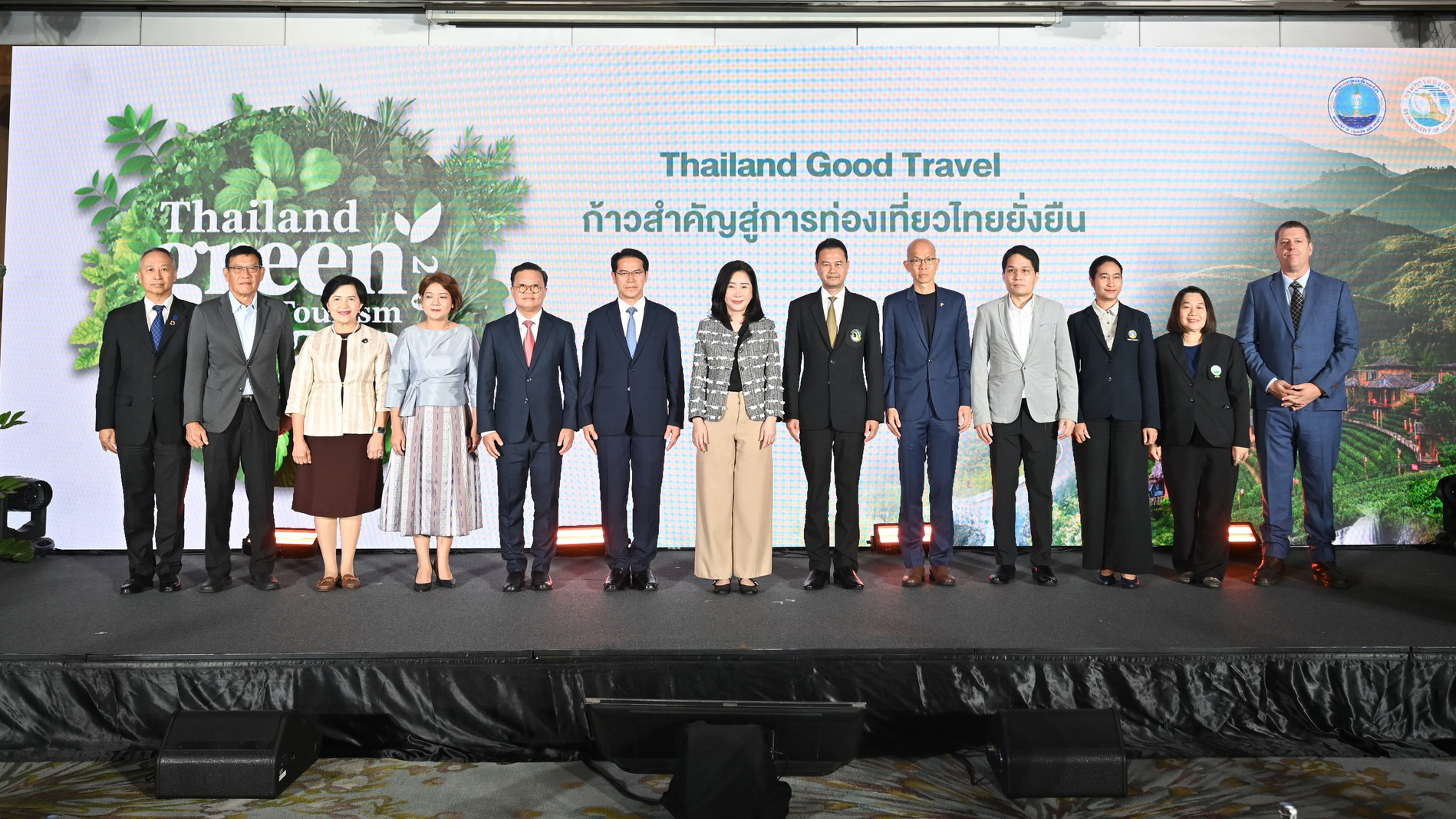 Executives and partners launch Thailand Green Tourism Plan 2030 and Thailand Good Travel Mark