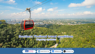 Southern Thailand travel conditions update