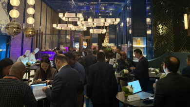 Business-matching session at the Middle East Luxury Trade Meet 2025 in Kuwait, with Thai and Kuwaiti delegates networking in an upscale venue.