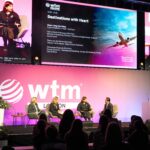 Mrs. Chiravadee Khunsub, Deputy Governor for International Marketing – Europe, the Americas, the Middle East and Africa, Tourism Authority of Thailand (TAT), speaks during the “Destinations with Heart” Summit at World Travel Market (WTM) London 2025, joining a panel discussion with tourism leaders from Iceland and Malta on inclusive and people-centred travel.