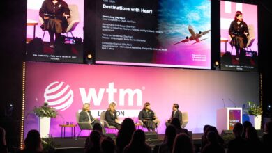 Mrs. Chiravadee Khunsub, Deputy Governor for International Marketing – Europe, the Americas, the Middle East and Africa, Tourism Authority of Thailand (TAT), speaks during the “Destinations with Heart” Summit at World Travel Market (WTM) London 2025, joining a panel discussion with tourism leaders from Iceland and Malta on inclusive and people-centred travel.