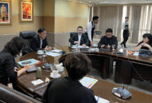 Tourism Authority of Thailand leadership conducts an urgent coordination meeting to strengthen assistance for travellers impacted by flooding in Southern Thailand.