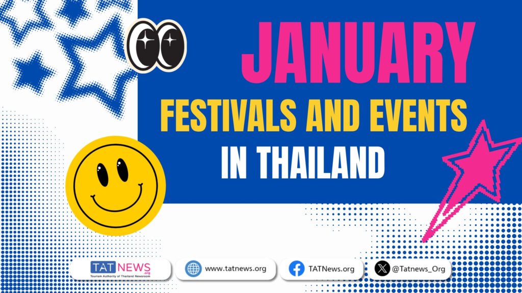 January 2026 festivals and events in Thailand cover image highlighting nationwide cultural, music, and creative celebrations.