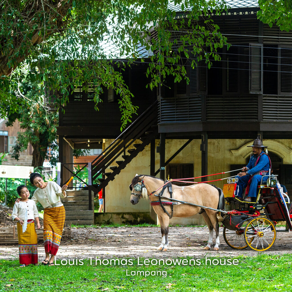 Louis Thomas Leonowens House in Lampang showcasing northern Thai heritage, traditional attire and slow rhythms of everyday community life.