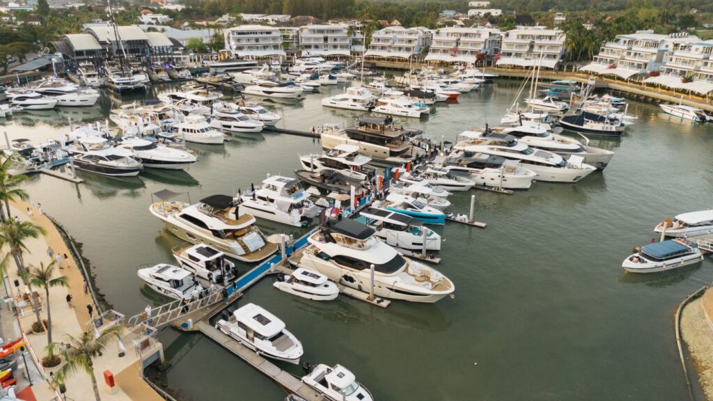 Luxury yachts and marina facilities showcased at Phuket Boat Lagoon during Thailand Boat Festival 2026