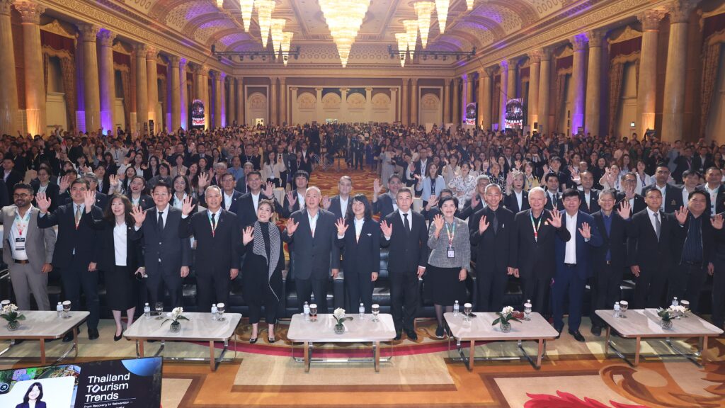 Participants and tourism leaders attend Thailand Tourism and MICE Next 2026 at Royal Jubilee Ballroom, IMPACT Muang Thong Thani.