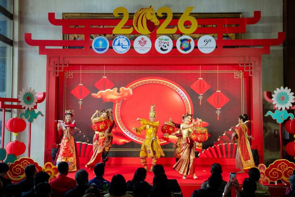 Vibrant stage performance showcasing Thai–Chinese heritage during Amazing Thailand Chinese New Year 2026