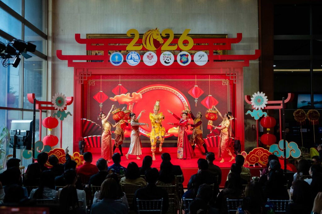 Grand cultural showcase at Amazing Thailand Chinese New Year 2026 celebrating Thai–Chinese traditions