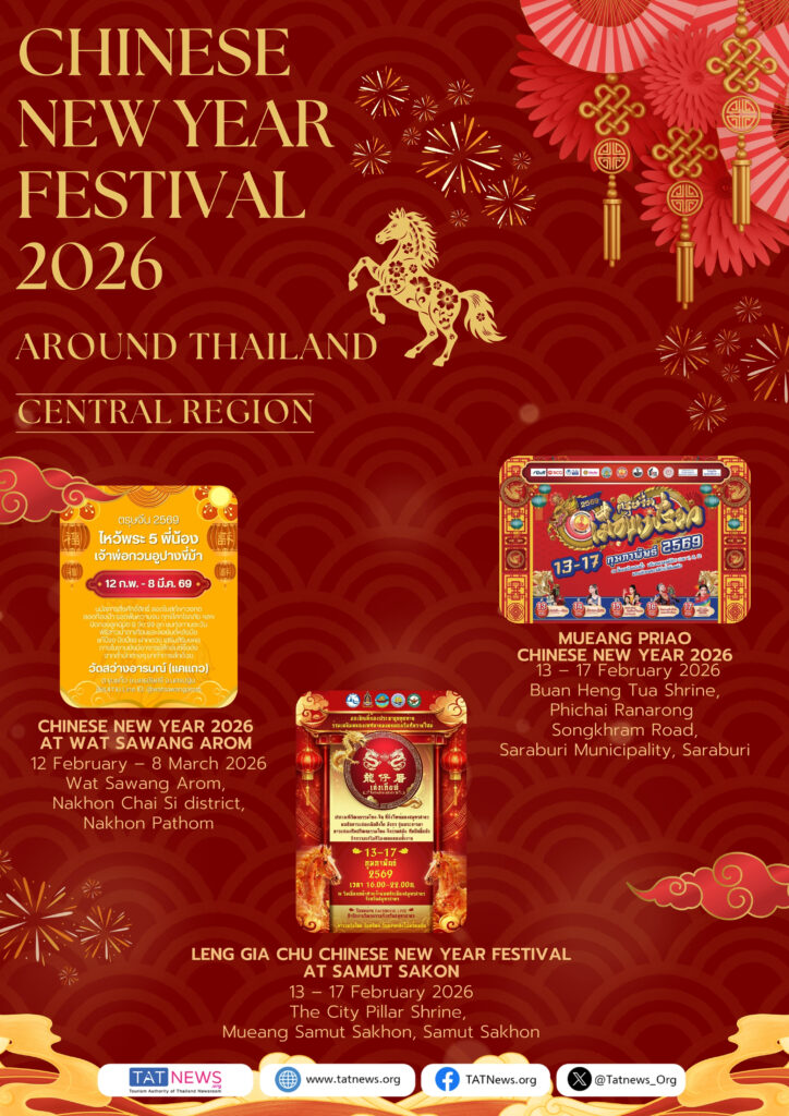 Chinese New Year Festival 2026 around Thailand