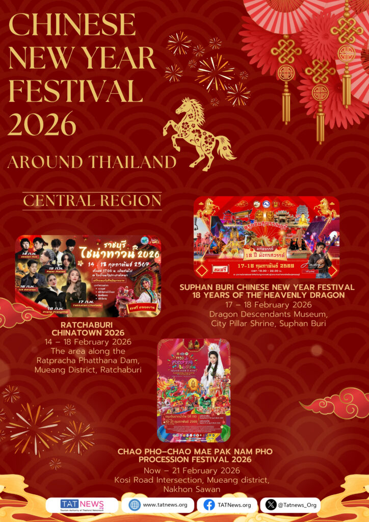 Chinese New Year Festival 2026 around Thailand