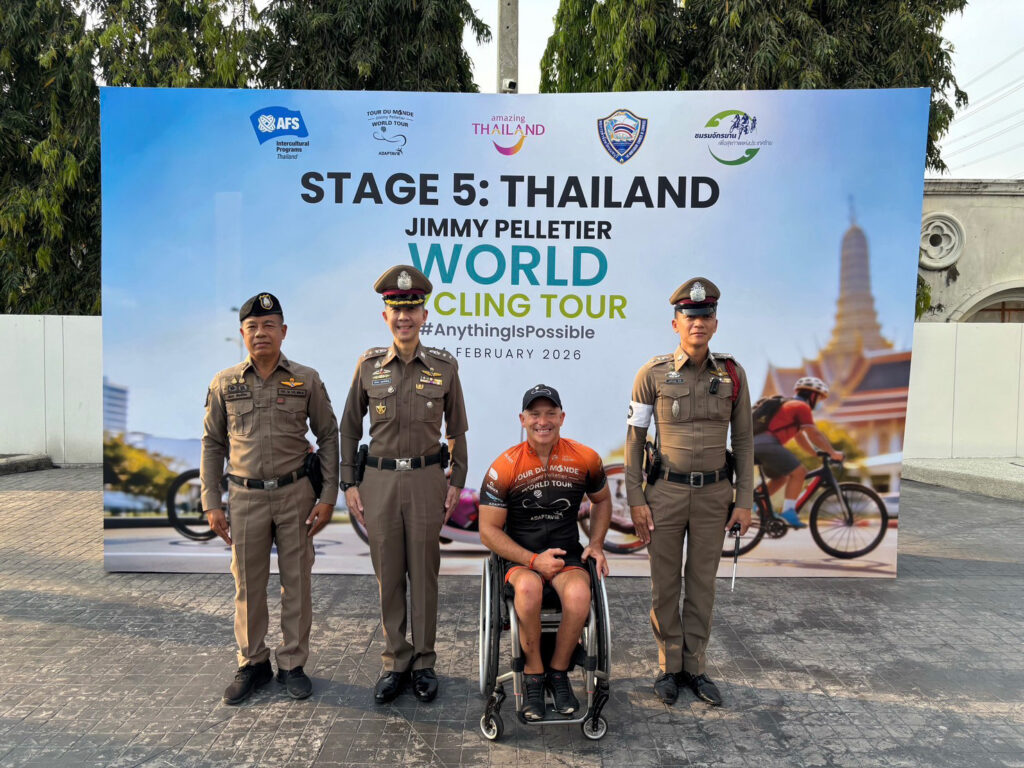 TAT welcomes Jimmy Pelletier World Tour cycling stage in Thailand