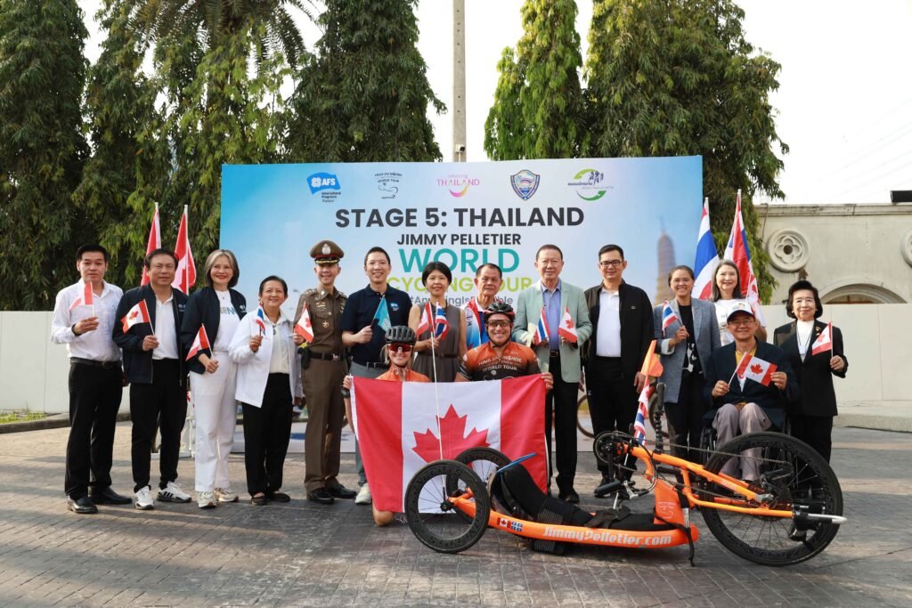 TAT welcomes Jimmy Pelletier World Tour cycling stage in Thailand