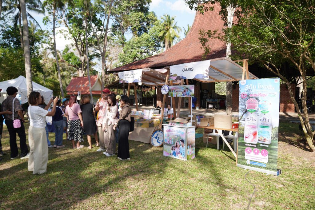 Local vendors and partners participate in Love on Screen Film Festival promoting Krabi’s creative economy.