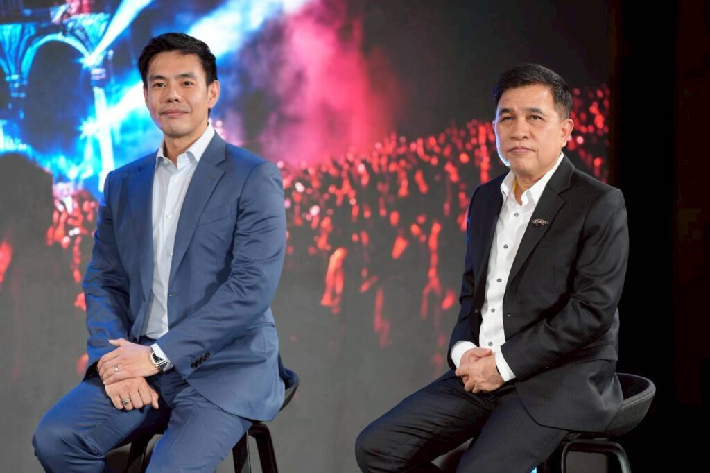 TAT and Chon Buri representatives discuss Tomorrowland Thailand 2026 at Wisdom Valley Pattaya media briefing.