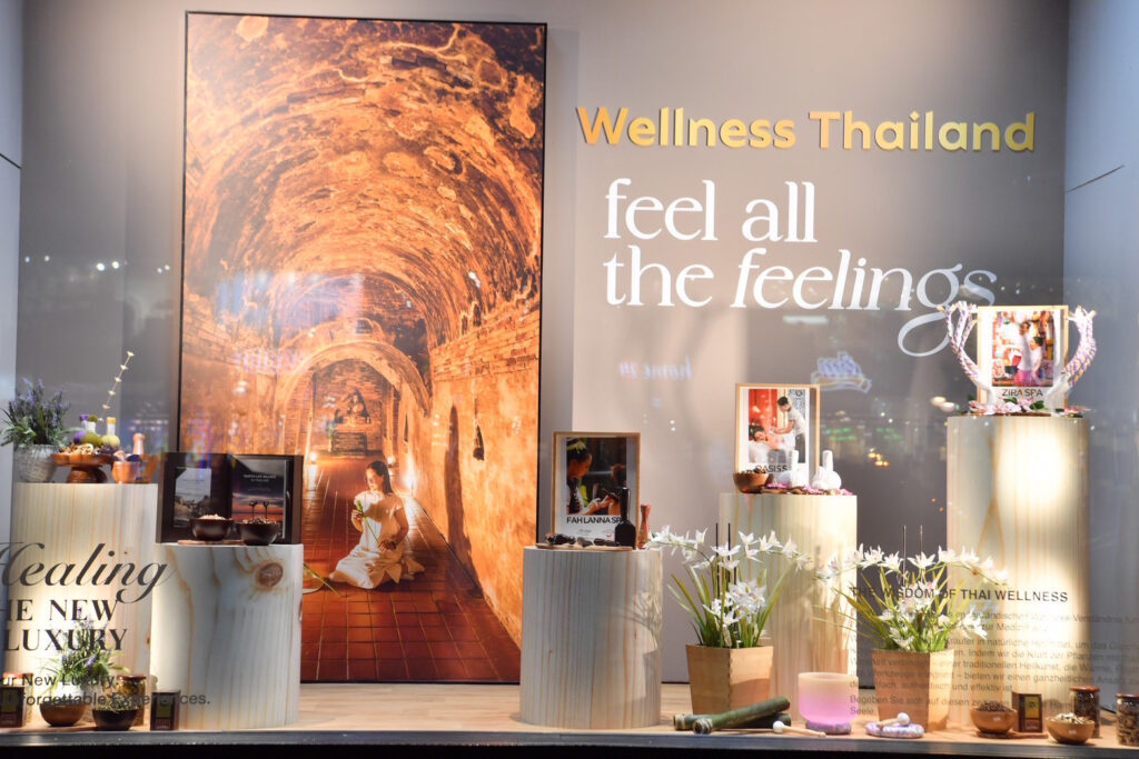 Wellness Thailand showcase highlighting Thai spa and wellness tourism during Amazing Thailand Fest 2026 at KaDeWe.