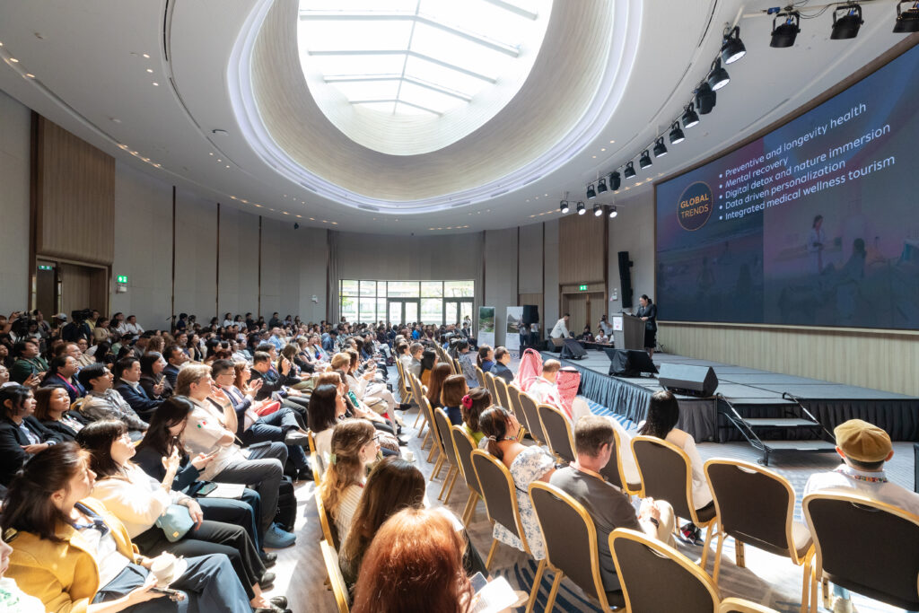 International delegates attend Amazing Thailand Health and Wellness Trade Meet 2026 conference session at Mövenpick BDMS Wellness Resort Bangkok