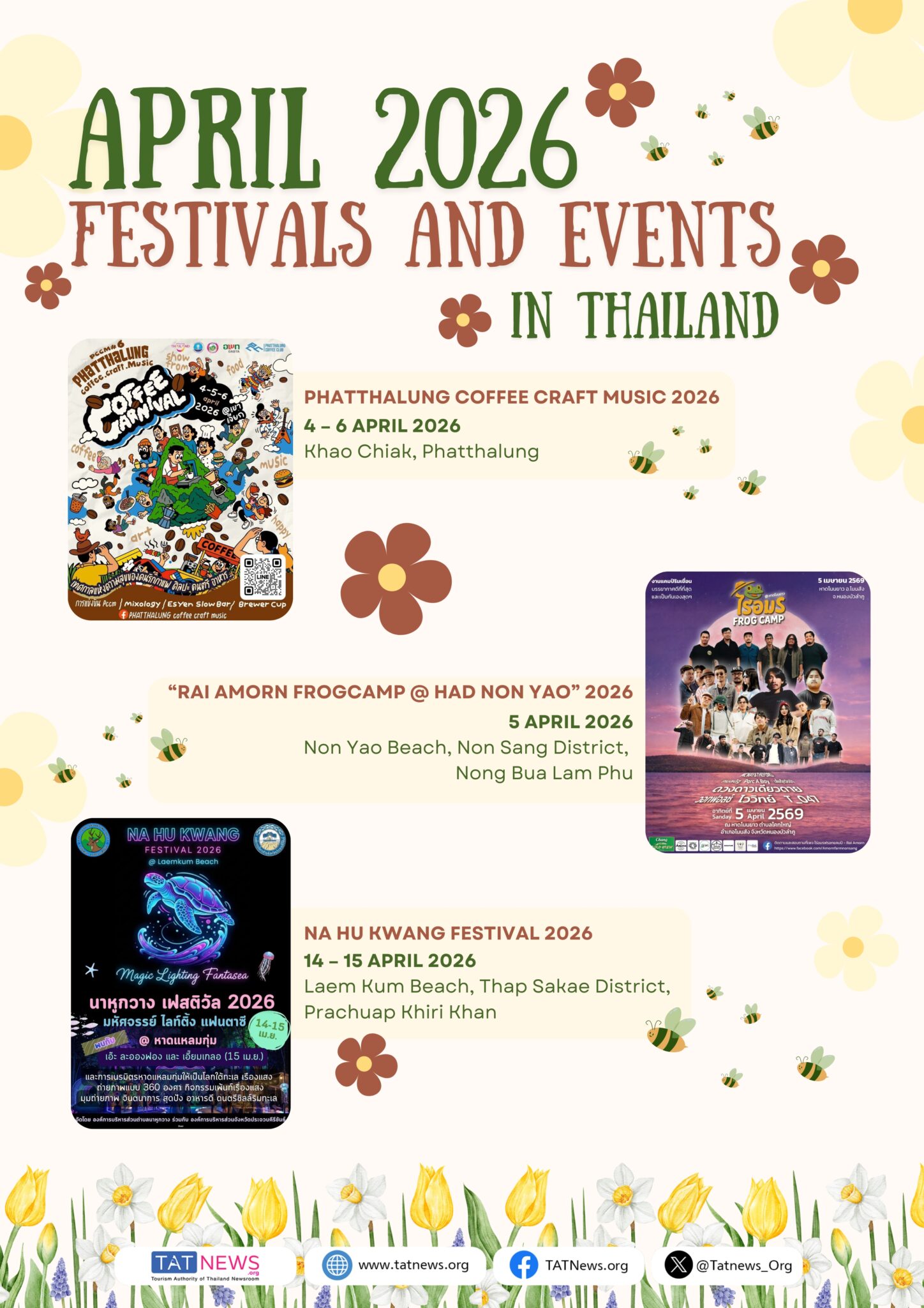 April 2026 Festivals and Events in Thailand - TAT Newsroom