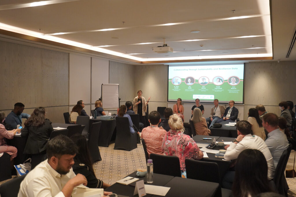 GSTC 2026 breakout session in Phuket discussing sustainability and resilience data with global tourism professionals