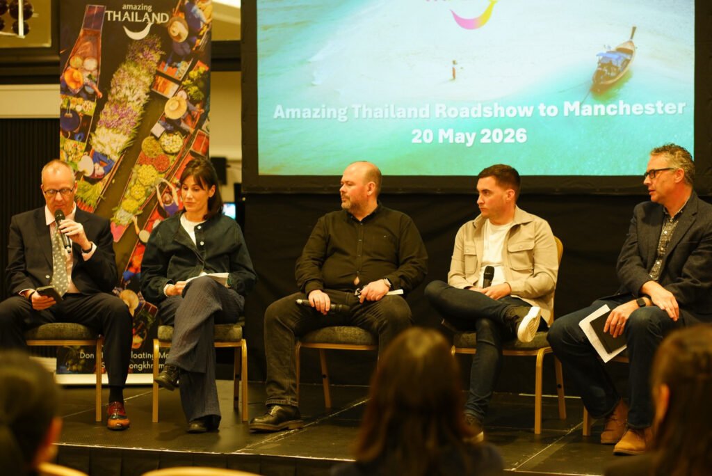 UK Tour Operators’ Panel Talk takes place during the Amazing Thailand Roadshow to Manchester.