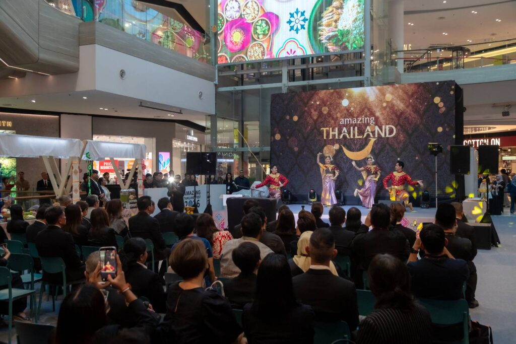 Thai cultural performance entertains guests at Amazing Thailand Fest 2026 in Kuala Lumpur.